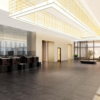 Photo: Spacious front lobby