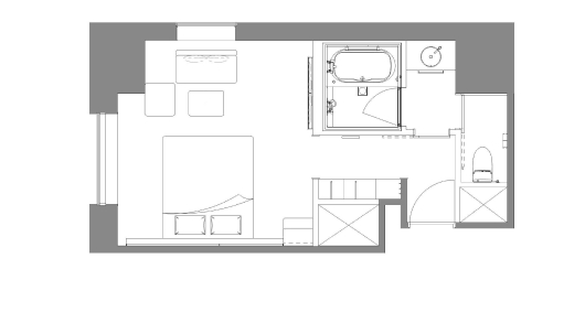 GRANVIA CORNER DOUBLE Floor Plan