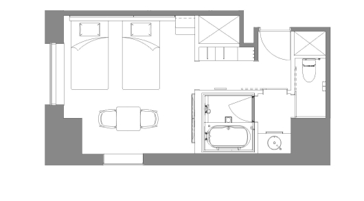 GRANVIA CORNER TWIN Floor Plan