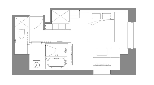 SUPERIOR CORNER DOUBLE Floor Plan